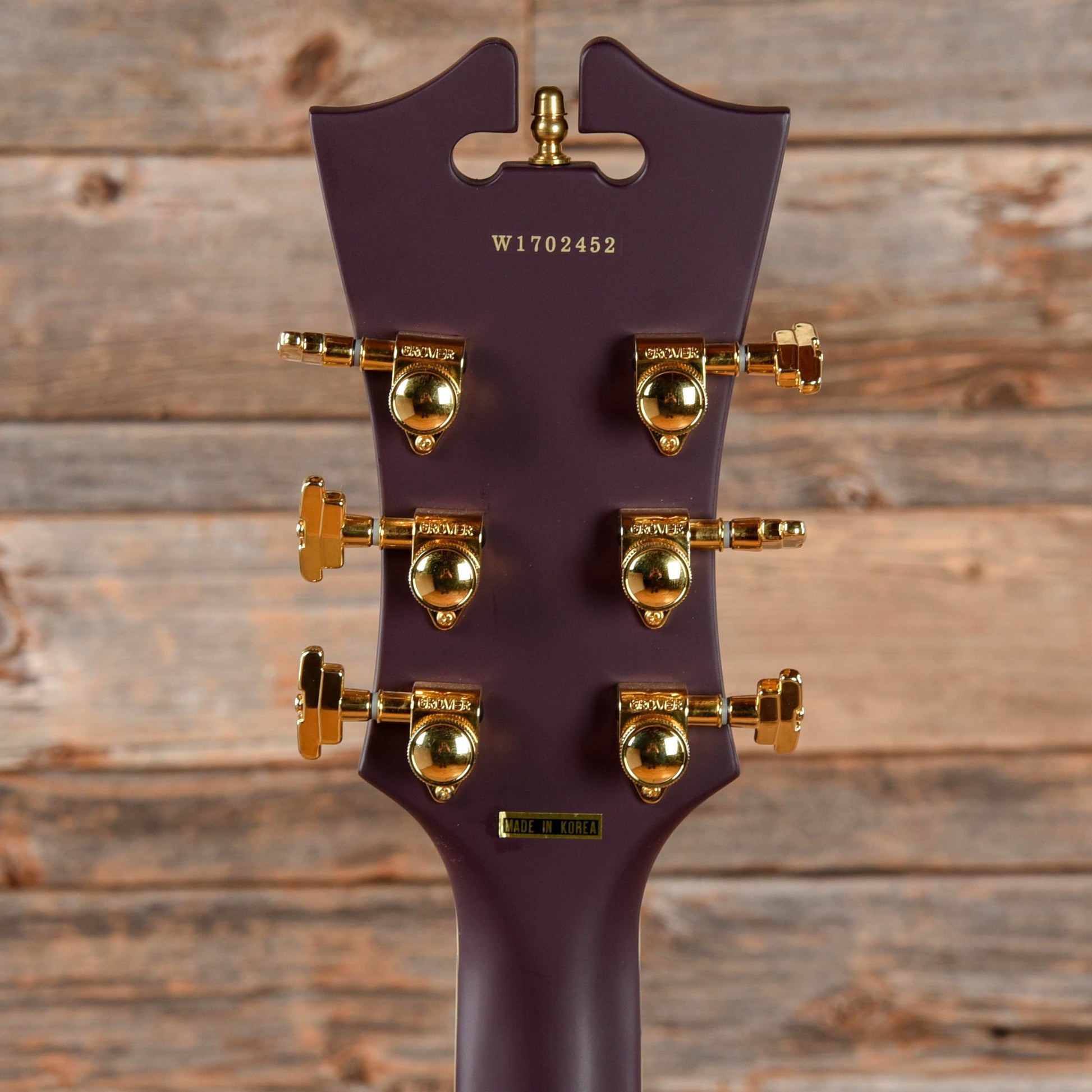 D'Angelico Deluxe EXL-1 Hollow Body Archtop Matte Plum 2017 Electric Guitars / Hollow Body