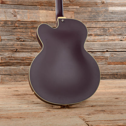 D'Angelico Deluxe EXL-1 Hollow Body Archtop Matte Plum 2017 Electric Guitars / Hollow Body