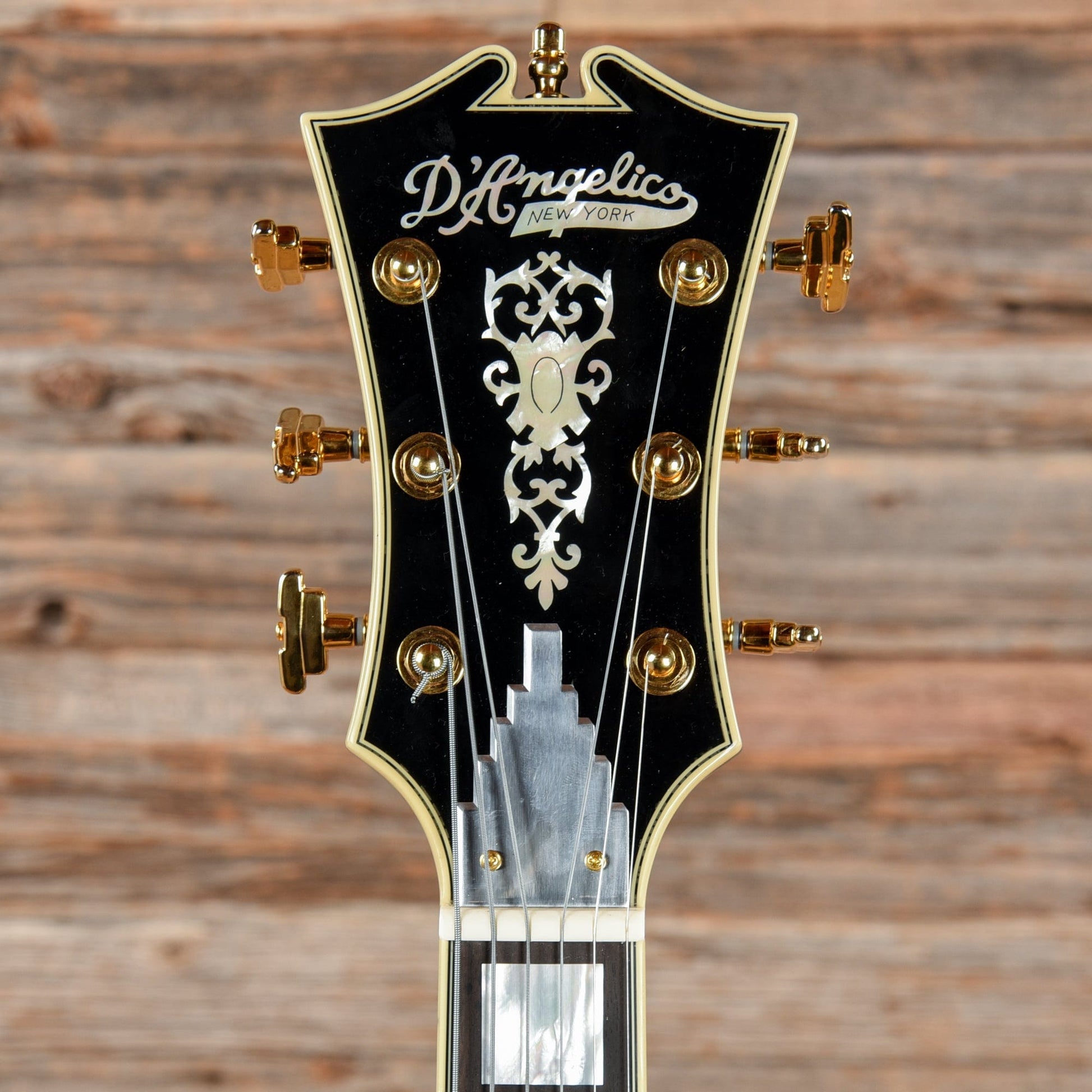 D'Angelico EX Style B Black 2018 Electric Guitars / Hollow Body