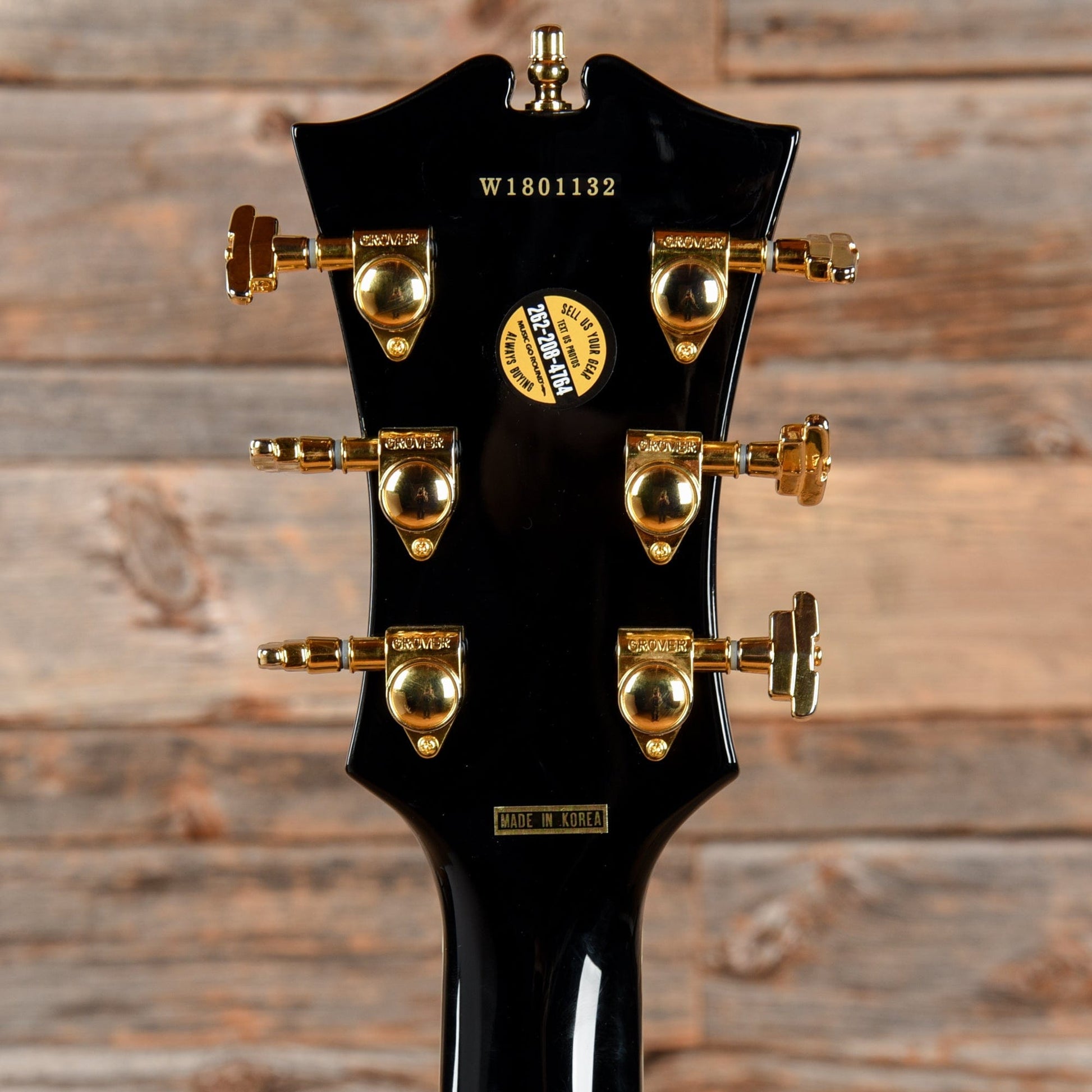 D'Angelico EX Style B Black 2018 Electric Guitars / Hollow Body