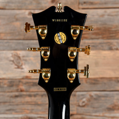 D'Angelico EX Style B Black 2018 Electric Guitars / Hollow Body