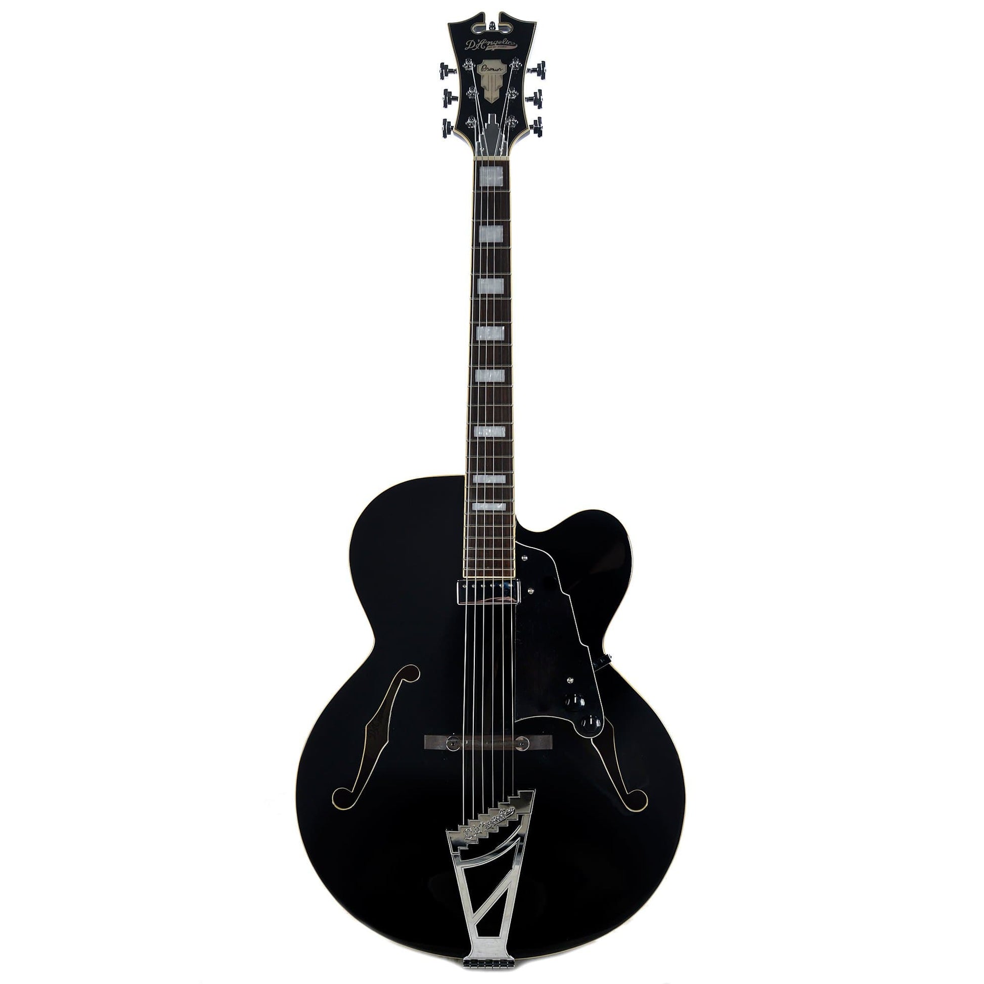 D'Angelico Premier EXL-1 Black Electric Guitars / Hollow Body