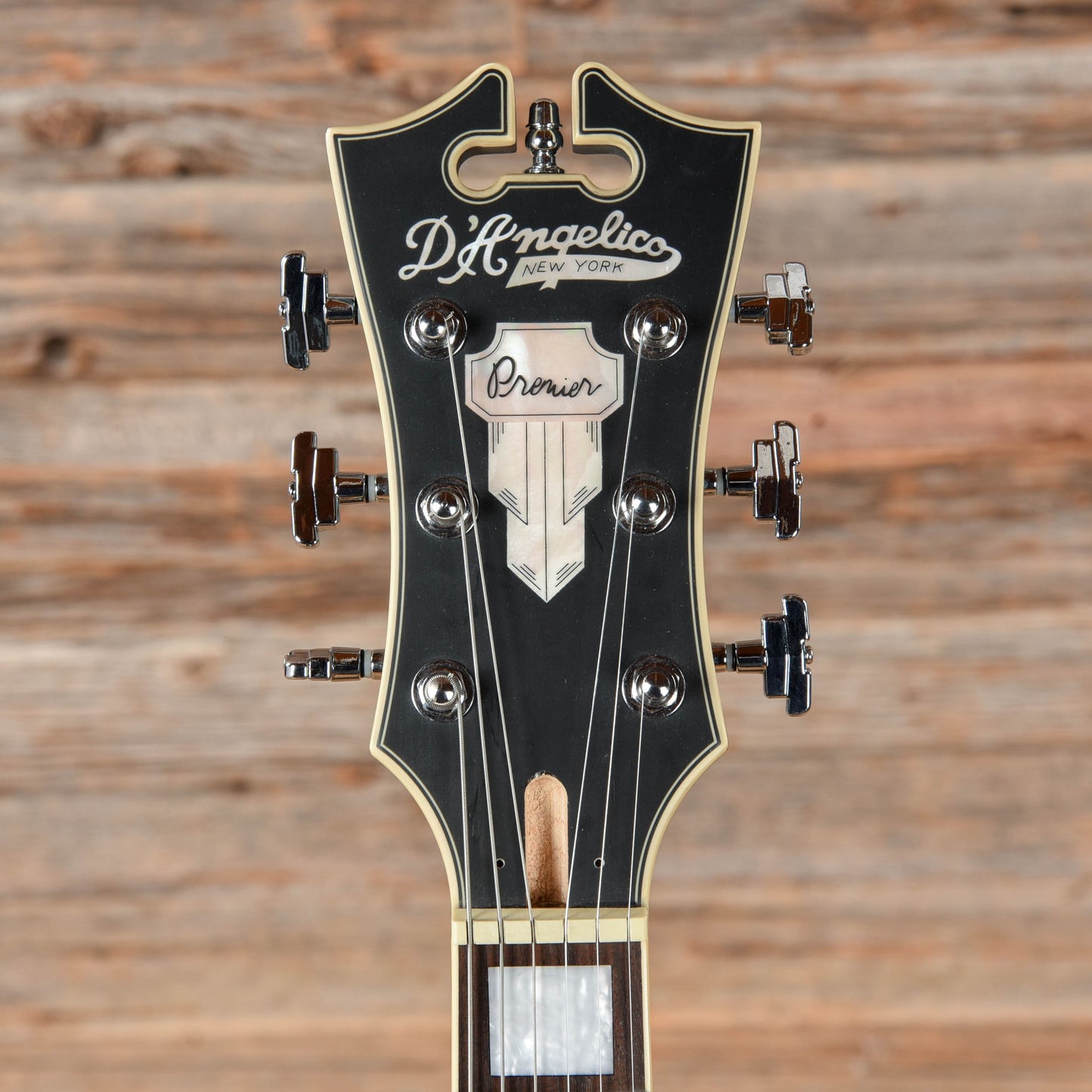 D'Angelico Premier SS Semi-Hollow Single Cutaway Bob Weir Signature Matte Stone Electric Guitars / Hollow Body