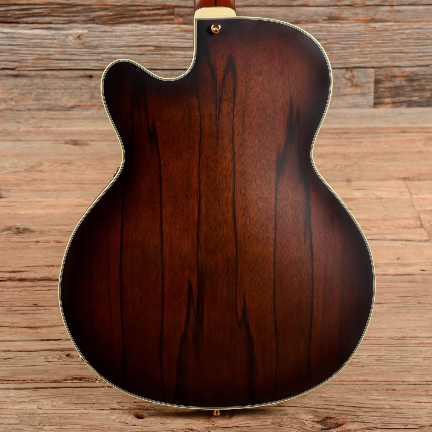 D'Angelico Deluxe 59 with Stairstep Tailpiece Satin Brown Burst 2022 Electric Guitars / Semi-Hollow