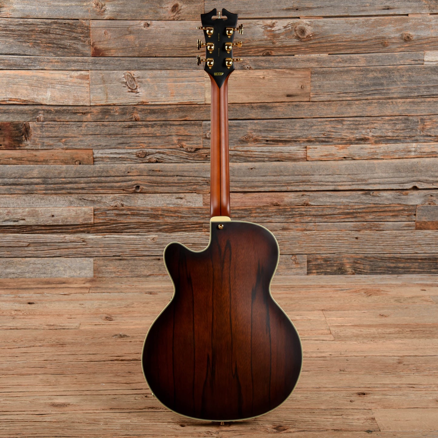 D'Angelico Deluxe 59 with Stairstep Tailpiece Satin Brown Burst 2022 Electric Guitars / Semi-Hollow