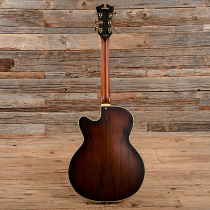 D'Angelico Deluxe 59 with Stairstep Tailpiece Satin Brown Burst 2022 Electric Guitars / Semi-Hollow