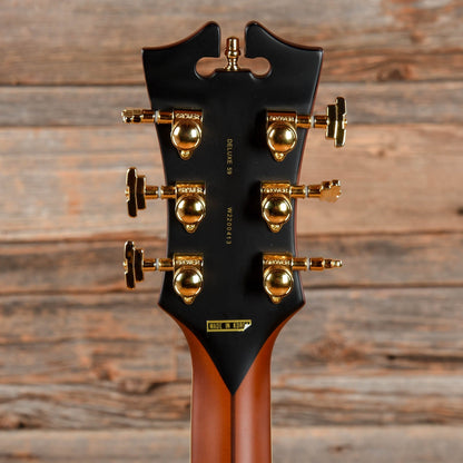 D'Angelico Deluxe 59 with Stairstep Tailpiece Satin Brown Burst 2022 Electric Guitars / Semi-Hollow