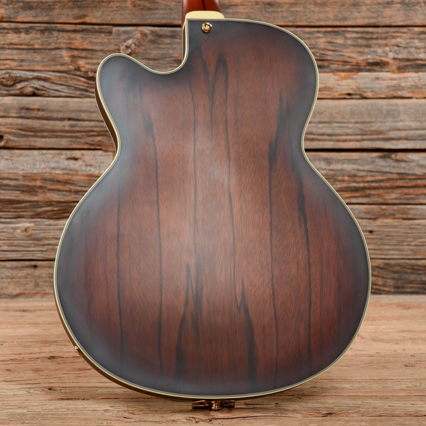 D'Angelico Deluxe 59 with Stairstep Tailpiece Satin Brown Burst 2022 Electric Guitars / Semi-Hollow