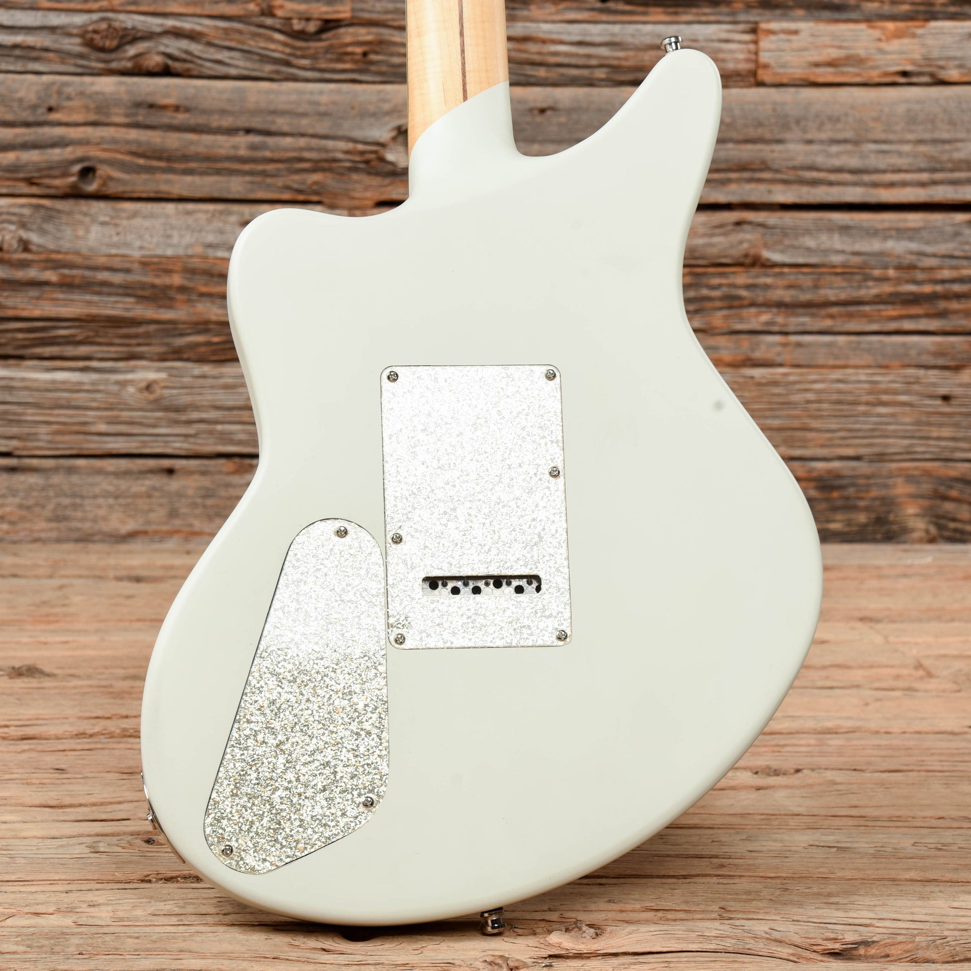 D'Angelico Deluxe Bedford SH HSS White Electric Guitars / Semi-Hollow