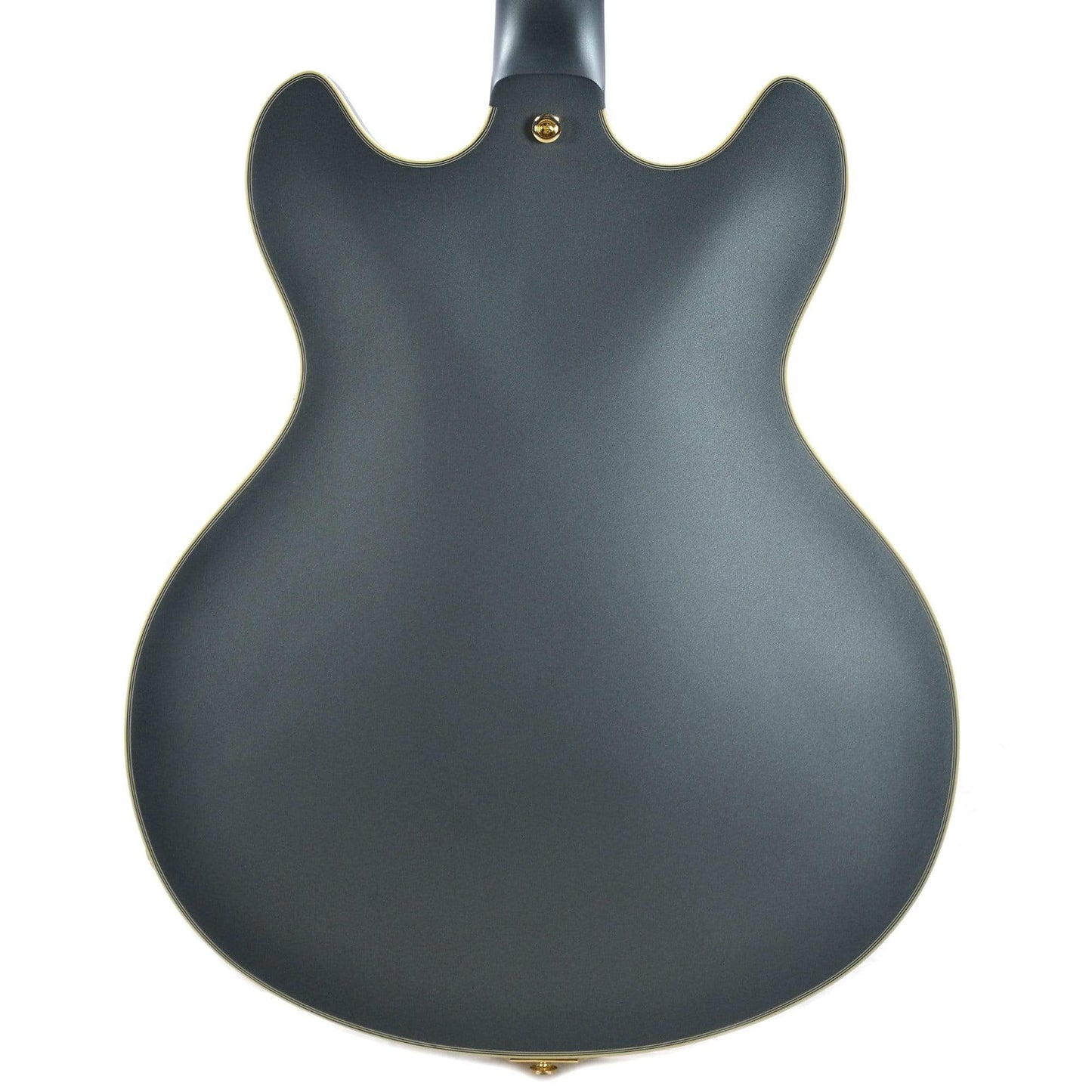 D'Angelico Deluxe DC Matte Midnight Stairstep Electric Guitars / Semi-Hollow