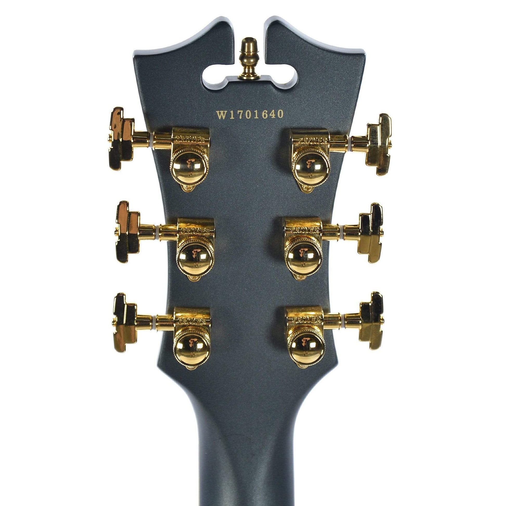 D'Angelico Deluxe DC Matte Midnight Stairstep Electric Guitars / Semi-Hollow