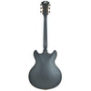D'Angelico Deluxe DC Matte Midnight Stairstep Electric Guitars / Semi-Hollow