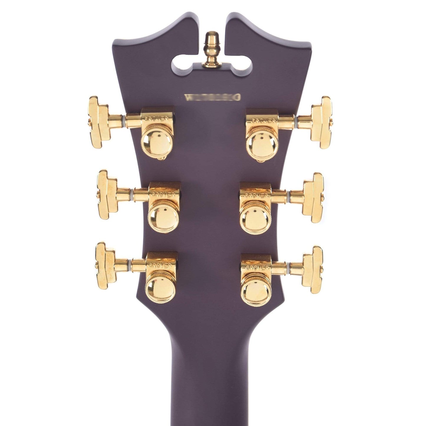 D'Angelico Deluxe DC Matte Plum Semi Hollow Double Cutaway Stop Bar Electric Guitars / Semi-Hollow