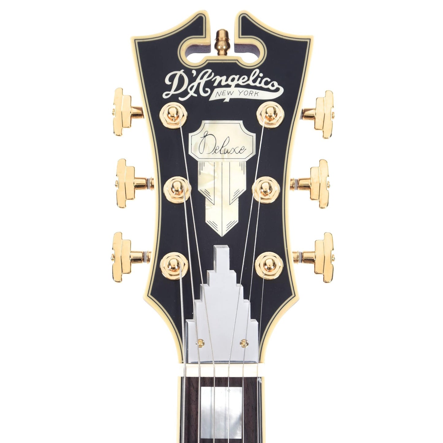 D'Angelico Deluxe DC Matte Plum Semi Hollow Double Cutaway Stop Bar Electric Guitars / Semi-Hollow
