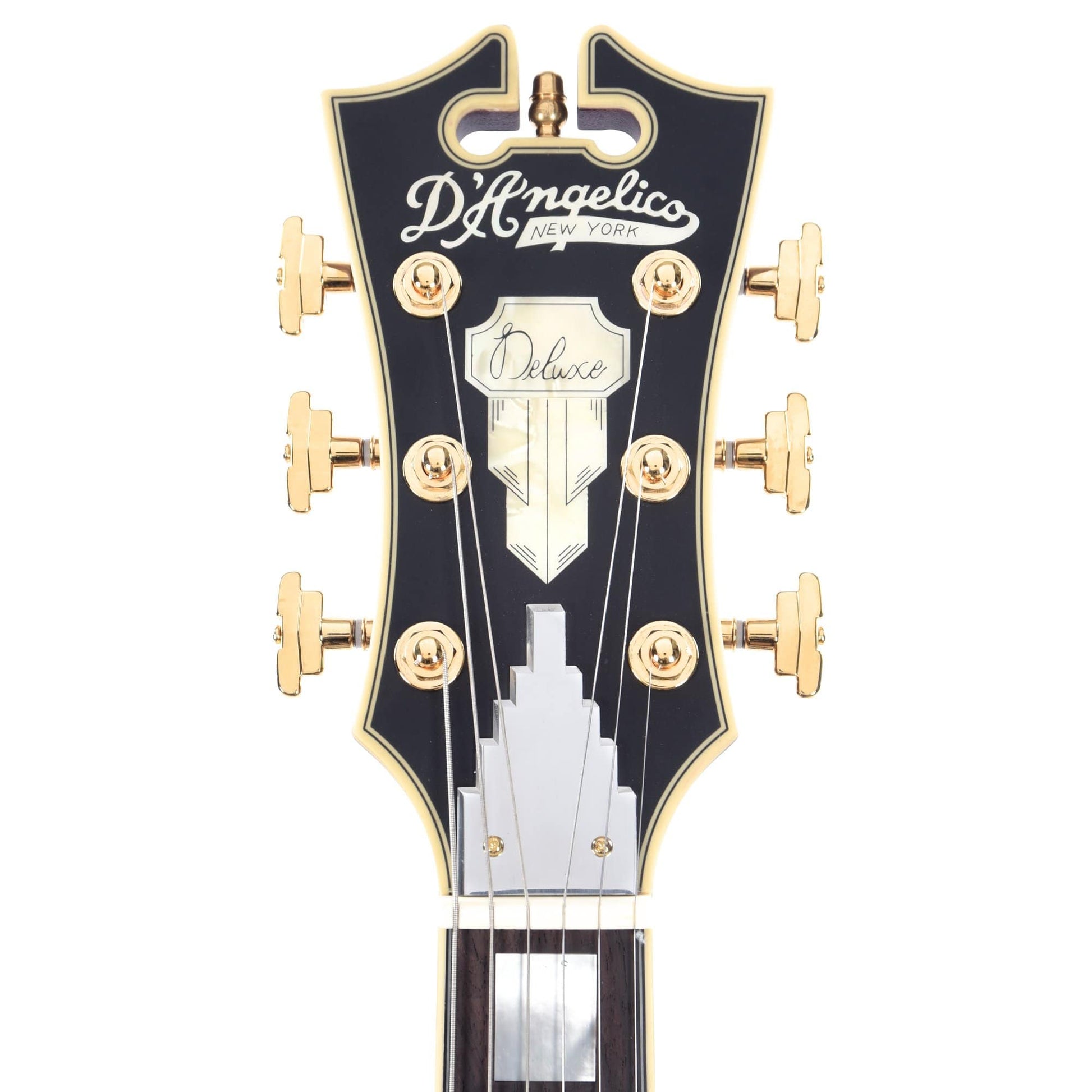 D'Angelico Deluxe DC Matte Plum Semi Hollow Double Cutaway Stop Bar Electric Guitars / Semi-Hollow