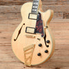 D'Angelico Deluxe SS Semi-Hollow Natural Electric Guitars / Semi-Hollow