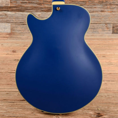 D'Angelico DLX SSS Satin Blue Electric Guitars / Semi-Hollow