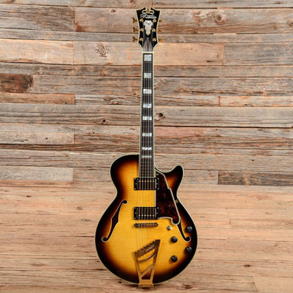 D'Angelico EX-SS Semi-Hollow with Stairstep Tailpiece Sunburst 2015 Electric Guitars / Semi-Hollow