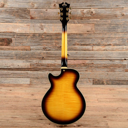 D'Angelico EX-SS Semi-Hollow with Stairstep Tailpiece Sunburst 2015 Electric Guitars / Semi-Hollow