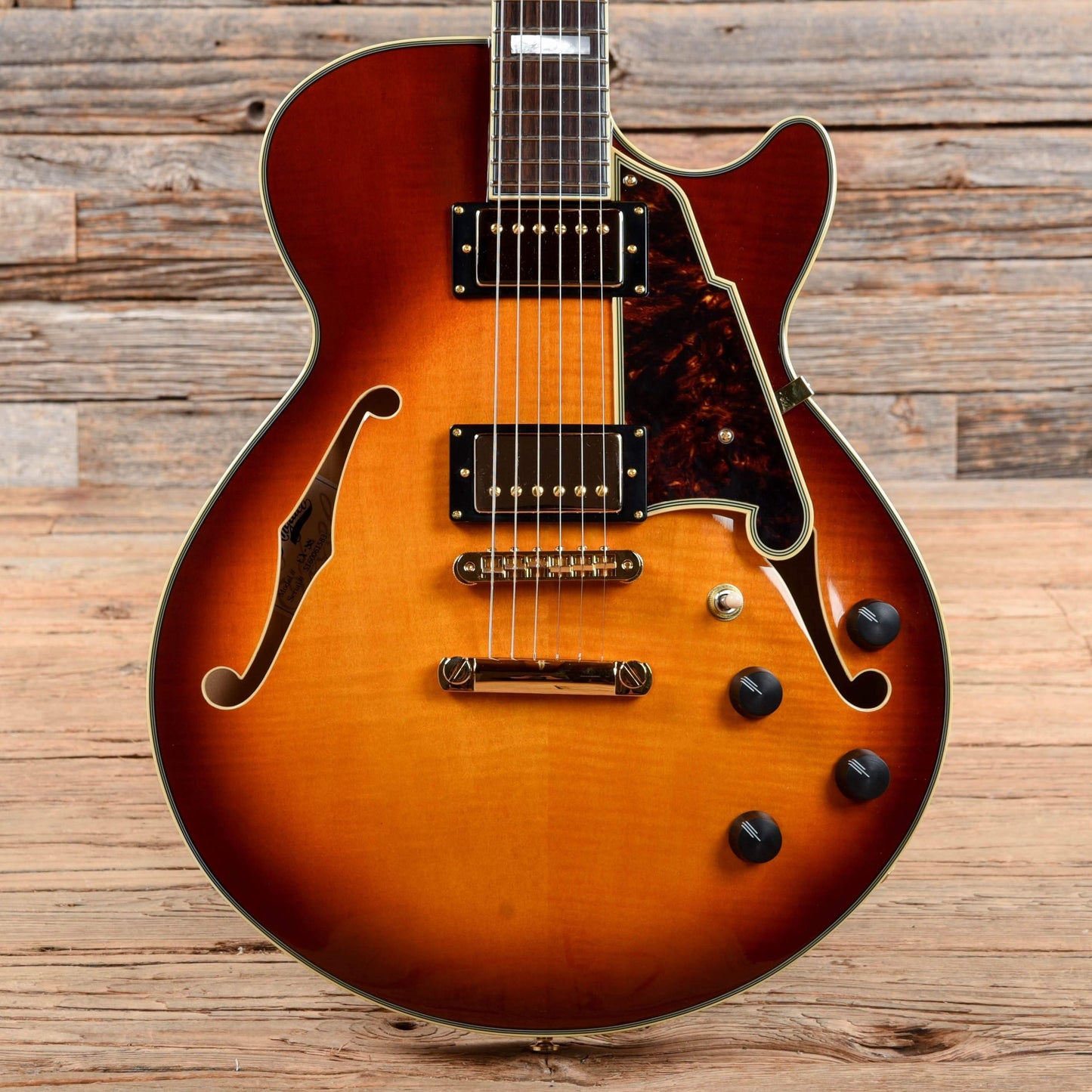 D'Angelico Excel SS Semi-Hollow Honey Burst 2016 Electric Guitars / Semi-Hollow