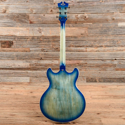 D'Angelico Premier DC Boardwalk Blue Burst 2019 Electric Guitars / Semi-Hollow