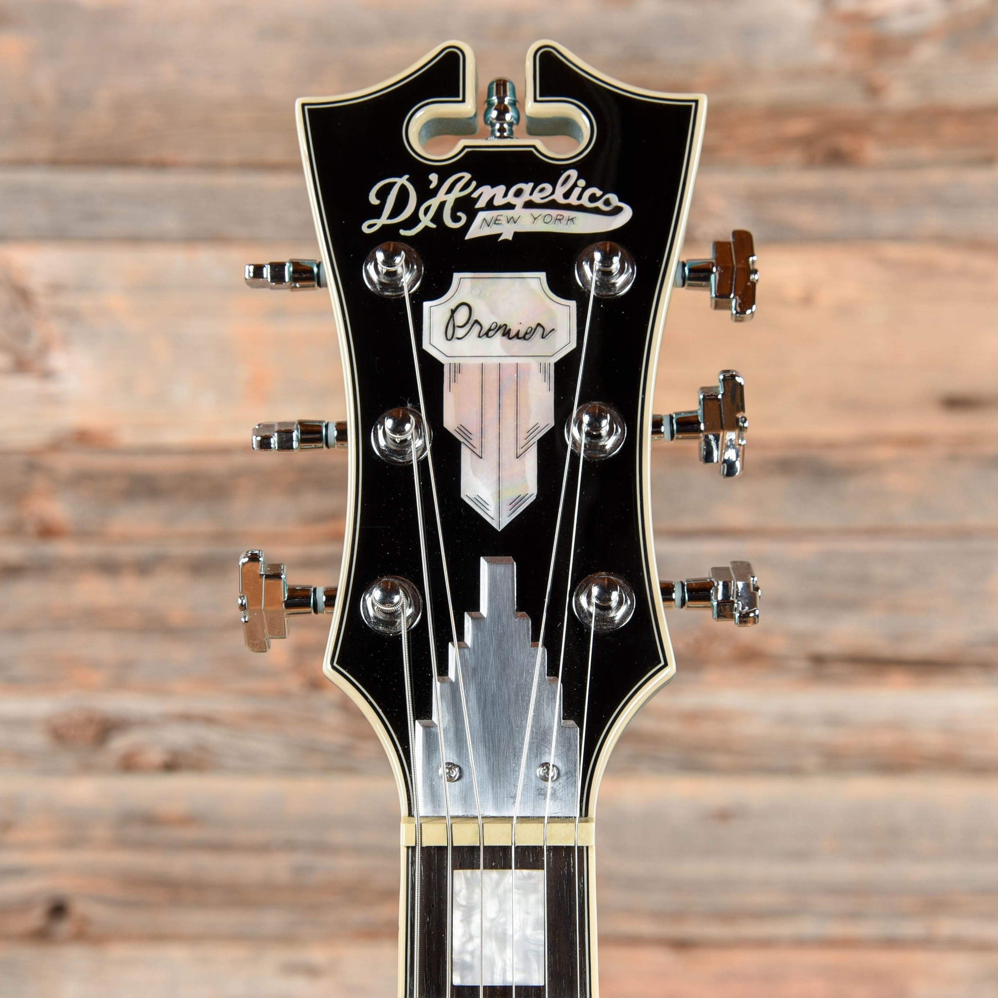 D'Angelico Premier DC Semi-Hollow Double Cutaway Ocean Turquoise 2018 Electric Guitars / Semi-Hollow