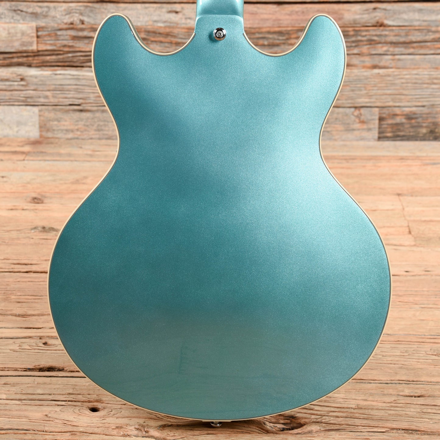 D'Angelico Premier DC Semi-Hollow Double Cutaway Ocean Turquoise 2018 Electric Guitars / Semi-Hollow