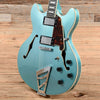 D'Angelico Premier DC Semi-Hollow Double Cutaway Ocean Turquoise 2018 Electric Guitars / Semi-Hollow