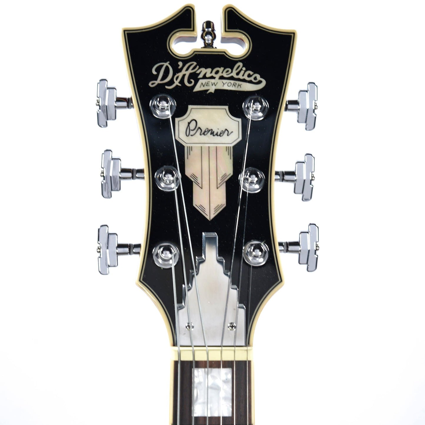 D'Angelico Premier DC Trans Wine Stop Bar Electric Guitars / Semi-Hollow