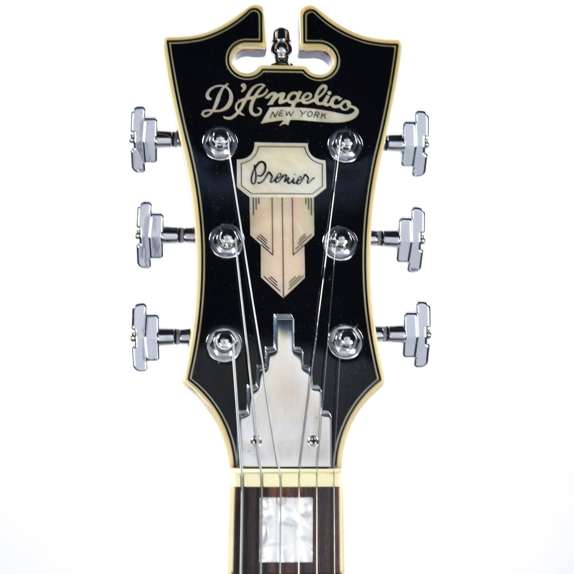 D'Angelico Premier DC Trans Wine Stop Bar Electric Guitars / Semi-Hollow