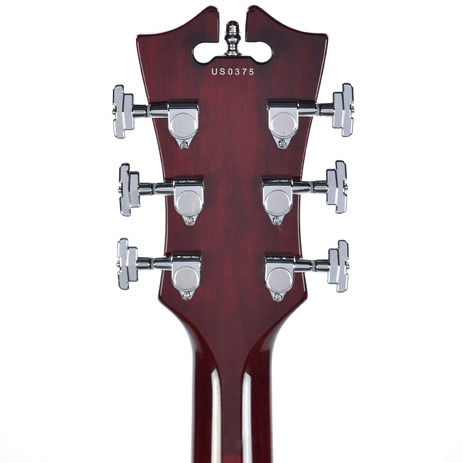 D'Angelico Premier DC Trans Wine Stop Bar Electric Guitars / Semi-Hollow