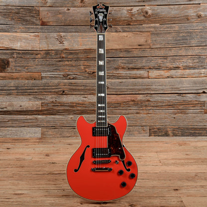 D'Angelico Premier Mini DC Fiesta Red 2020 Electric Guitars / Semi-Hollow