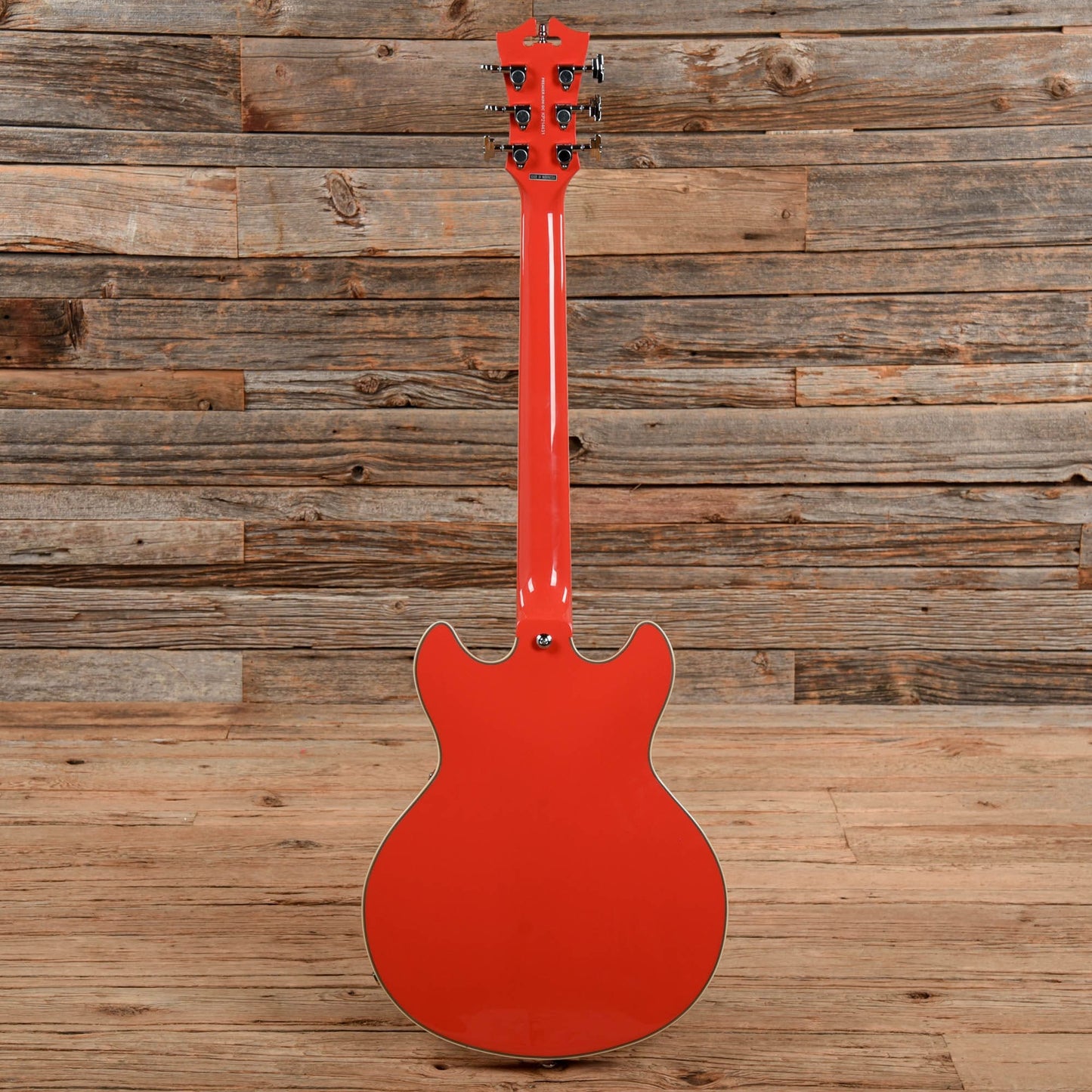 D'Angelico Premier Mini DC Fiesta Red 2020 Electric Guitars / Semi-Hollow