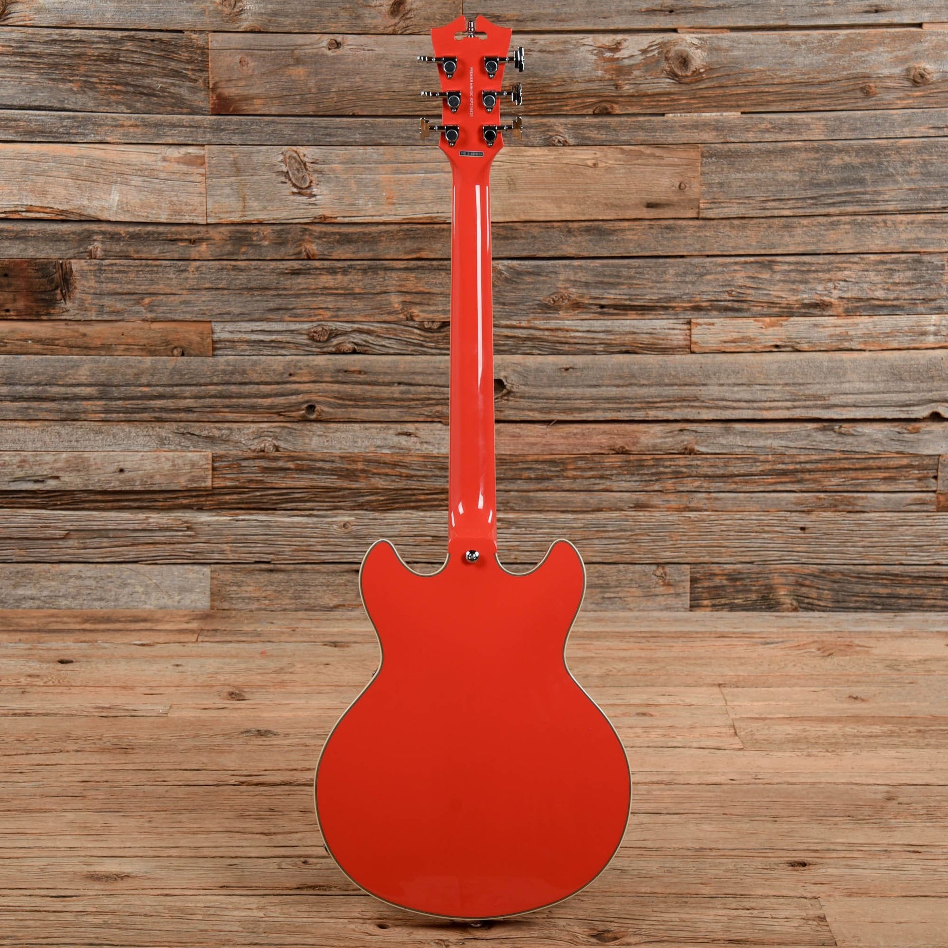 D'Angelico Premier Mini DC Fiesta Red 2020 Electric Guitars / Semi-Hollow