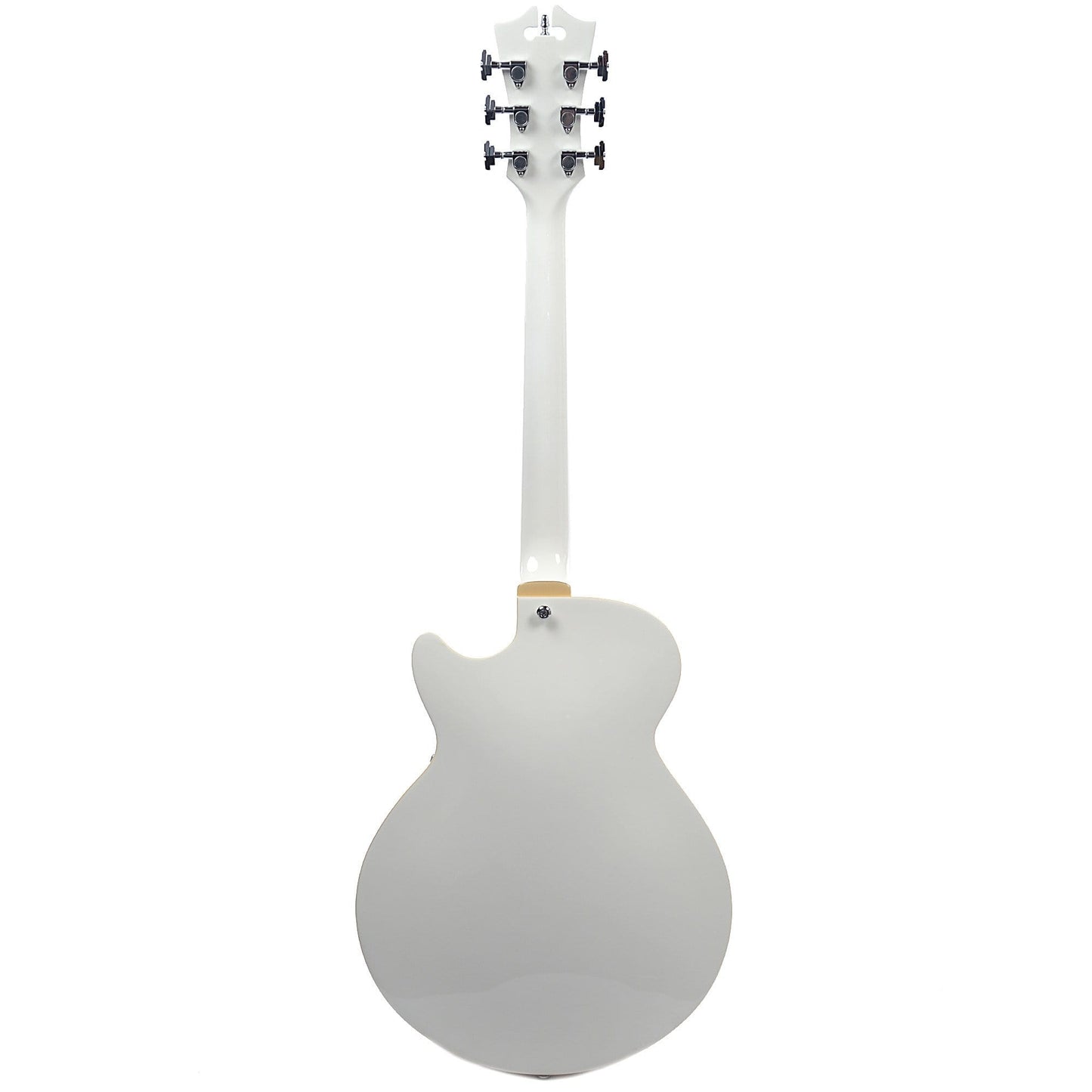 D'Angelico Premier SS Semi Hollow Single Cutaway White Stop Bar Tailpiece Electric Guitars / Semi-Hollow