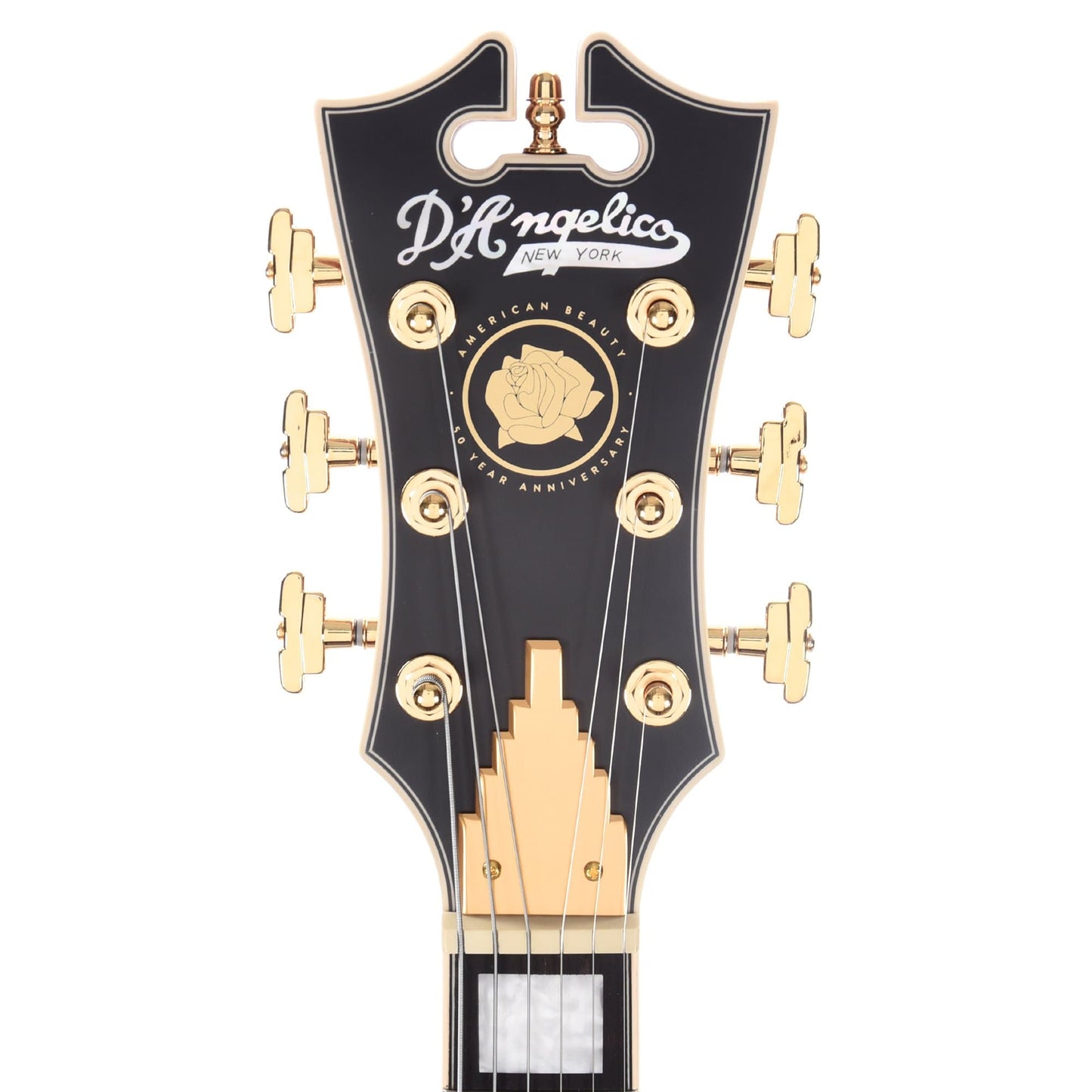 D'Angelico Premiere Grateful Dead SS Satin Walnut Electric Guitars / Semi-Hollow