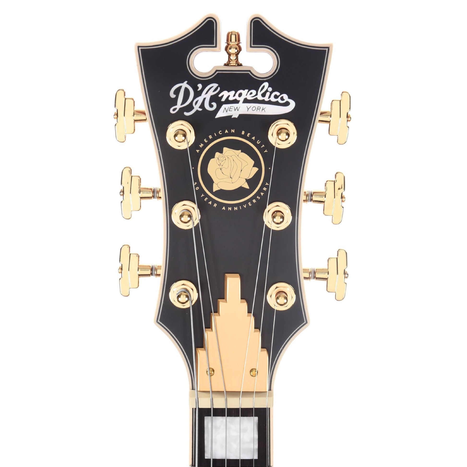 D'Angelico Premiere Grateful Dead SS Satin Walnut Electric Guitars / Semi-Hollow