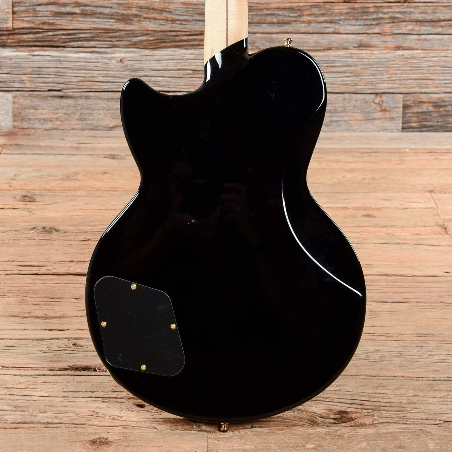 D'Angelico Deluxe Atlantic Black 2019 Electric Guitars / Solid Body