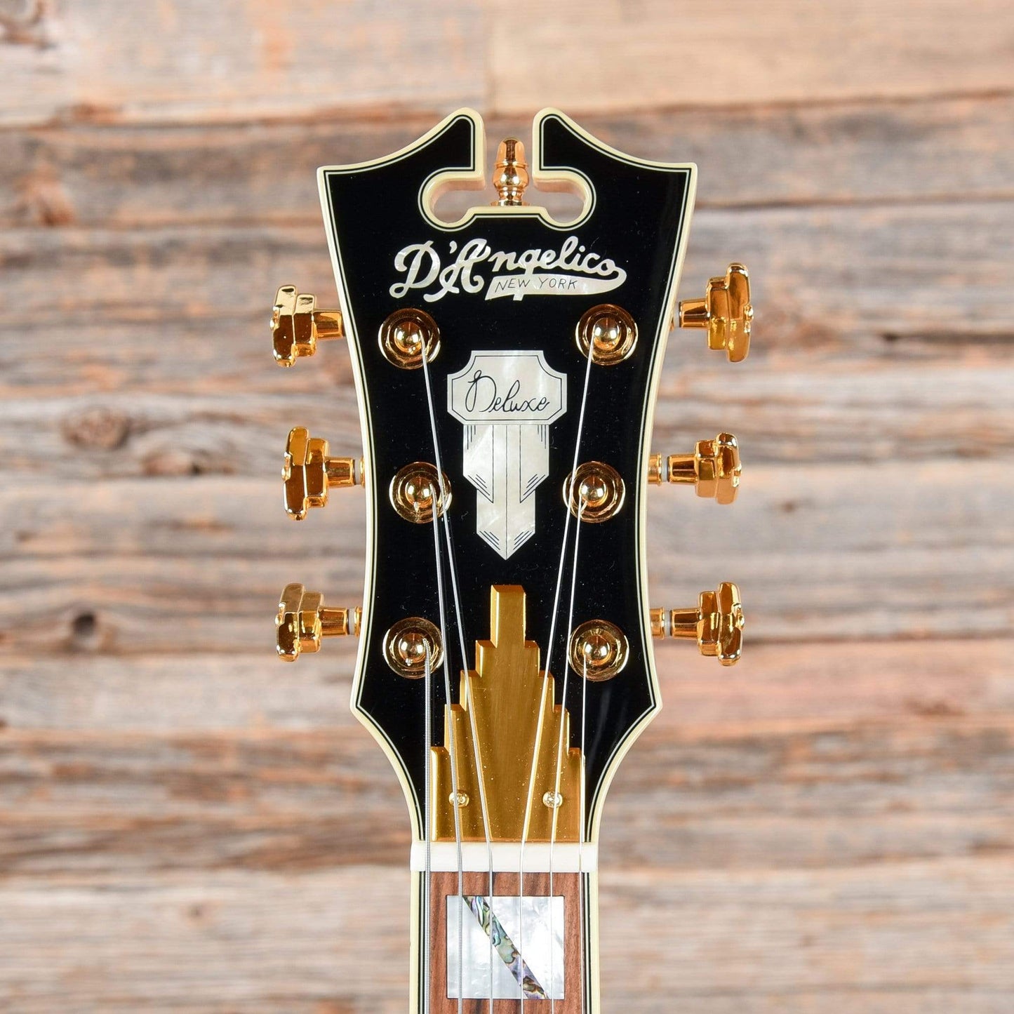 D'Angelico Deluxe Atlantic Black 2019 Electric Guitars / Solid Body