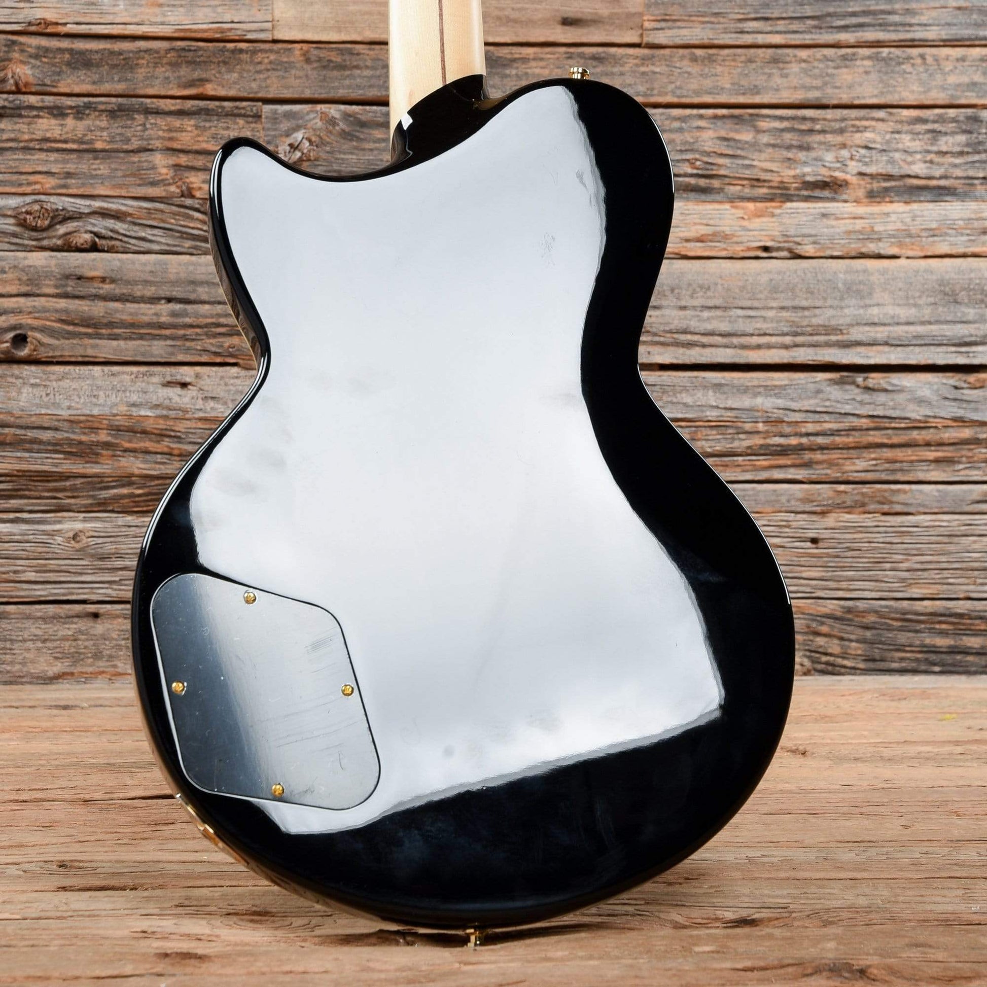 D'Angelico Deluxe Atlantic Black 2019 Electric Guitars / Solid Body