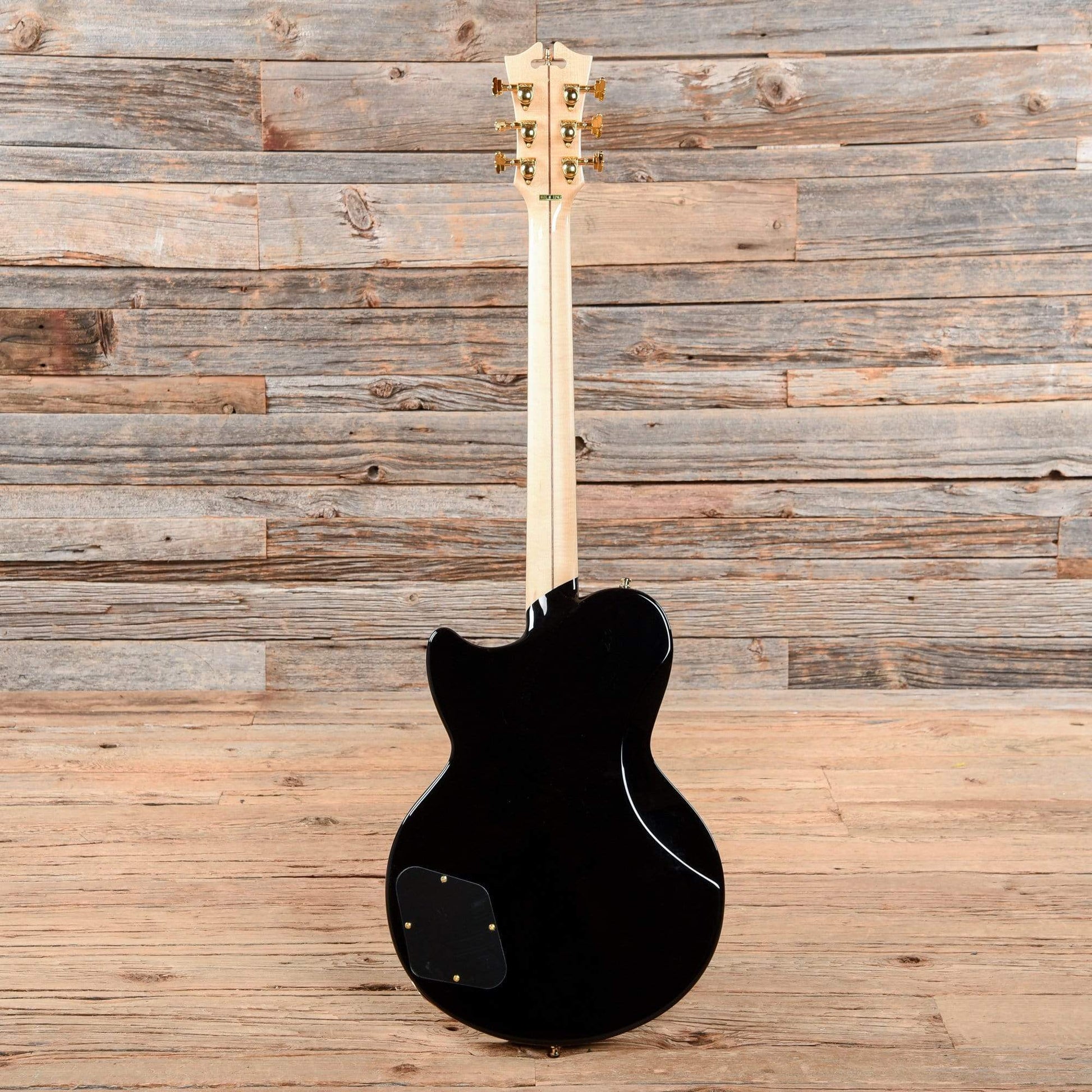 D'Angelico Deluxe Atlantic Black 2019 Electric Guitars / Solid Body