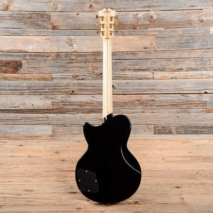 D'Angelico Deluxe Atlantic Black 2019 Electric Guitars / Solid Body