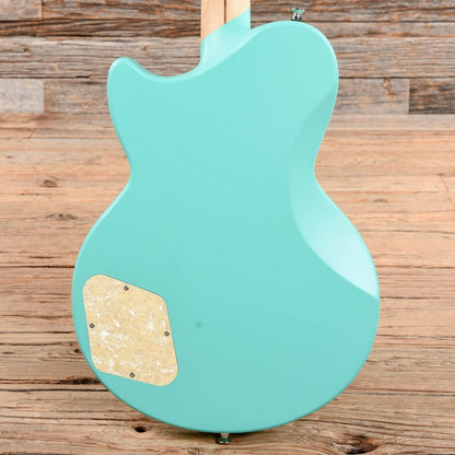 D'Angelico Deluxe Atlantic Single Cutaway HH with Stoptail Matte Surf Green 2020 Electric Guitars / Solid Body