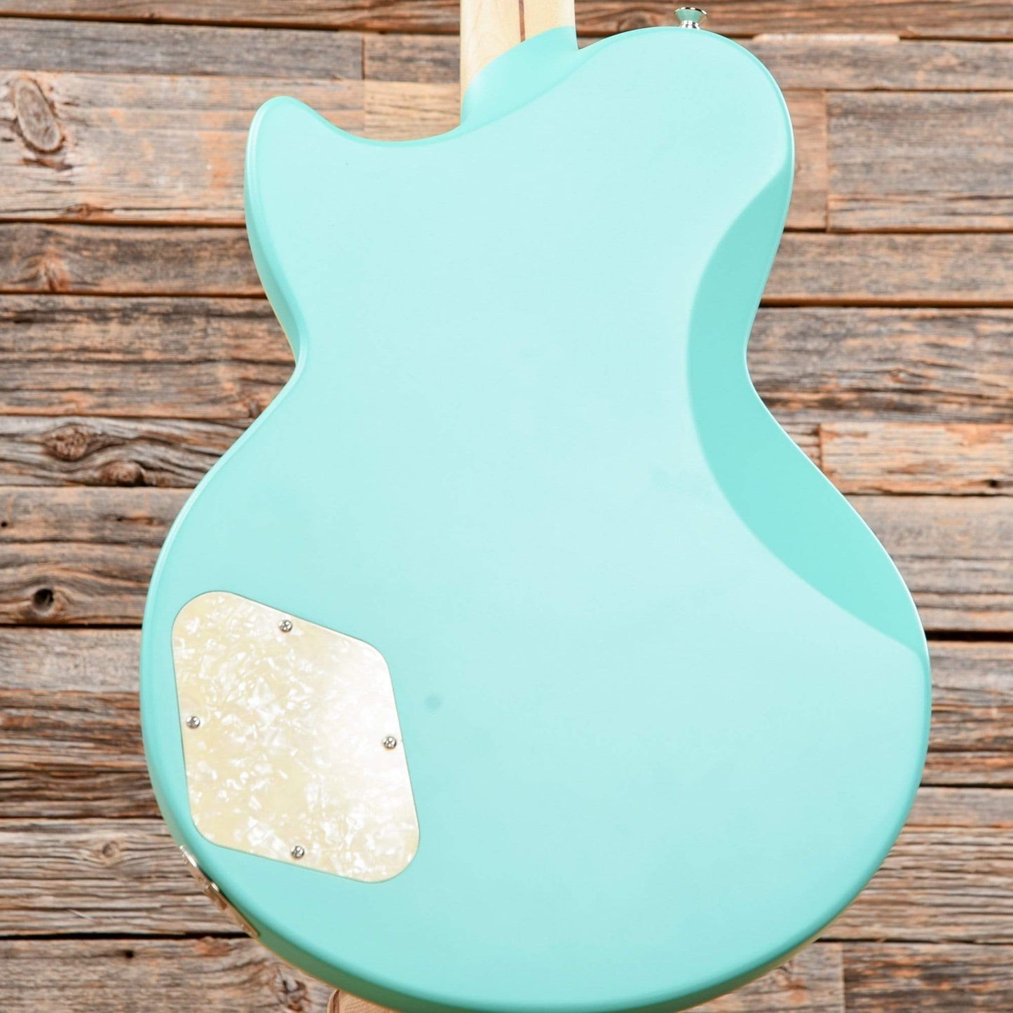 D'Angelico Deluxe Atlantic Single Cutaway HH with Stoptail Matte Surf Green 2020 Electric Guitars / Solid Body