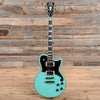 D'Angelico Deluxe Atlantic Single Cutaway HH with Stoptail Matte Surf Green 2020 Electric Guitars / Solid Body