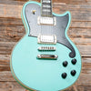 D'Angelico Deluxe Atlantic Single Cutaway HH with Stoptail Matte Surf Green 2020 Electric Guitars / Solid Body