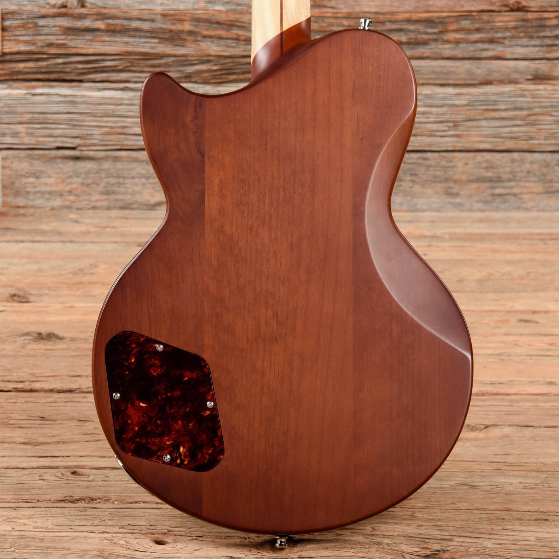 D'Angelico Deluxe Atlantic Single Cutaway HH with Stoptail Natural 2020 Electric Guitars / Solid Body