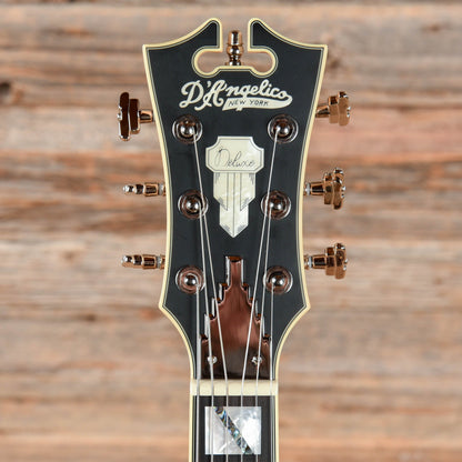 D'Angelico Deluxe Atlantic Single Cutaway HH with Stoptail Natural 2020 Electric Guitars / Solid Body