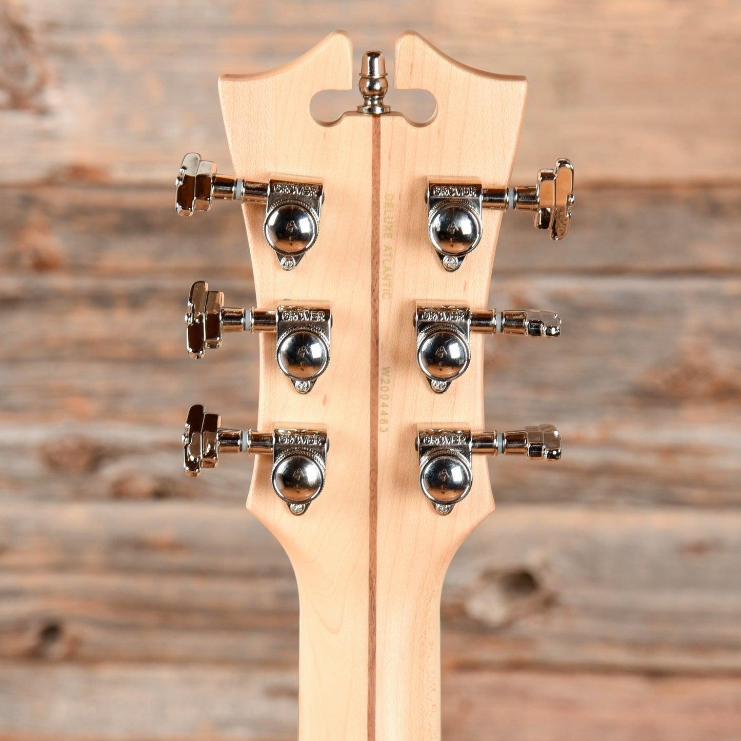 D'Angelico Deluxe Atlantic Single Cutaway HH with Stoptail Natural 2020 Electric Guitars / Solid Body