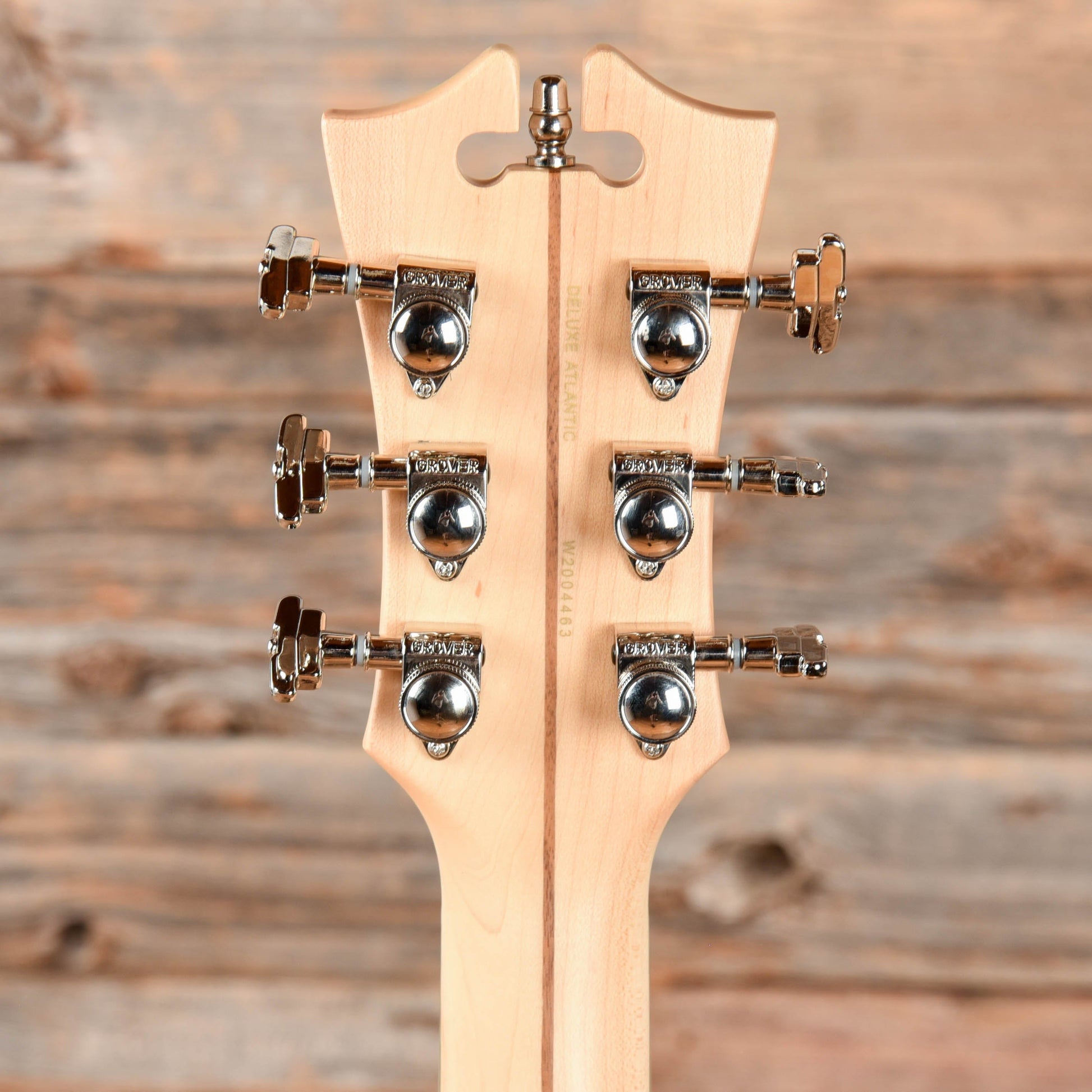 D'Angelico Deluxe Atlantic Single Cutaway HH with Stoptail Natural 2020 Electric Guitars / Solid Body